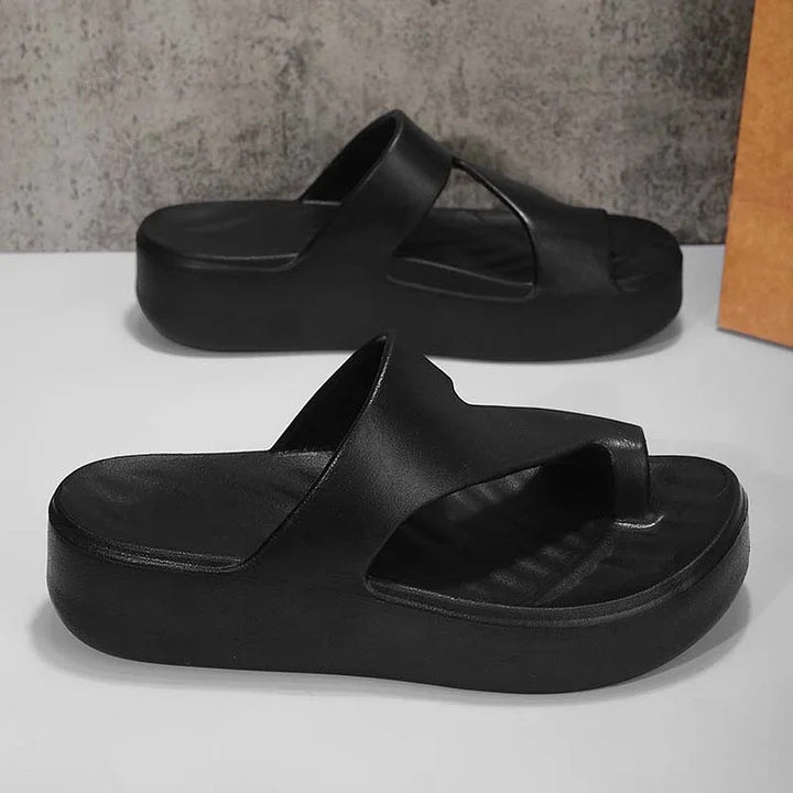 Sandalias mujer con punta abierta