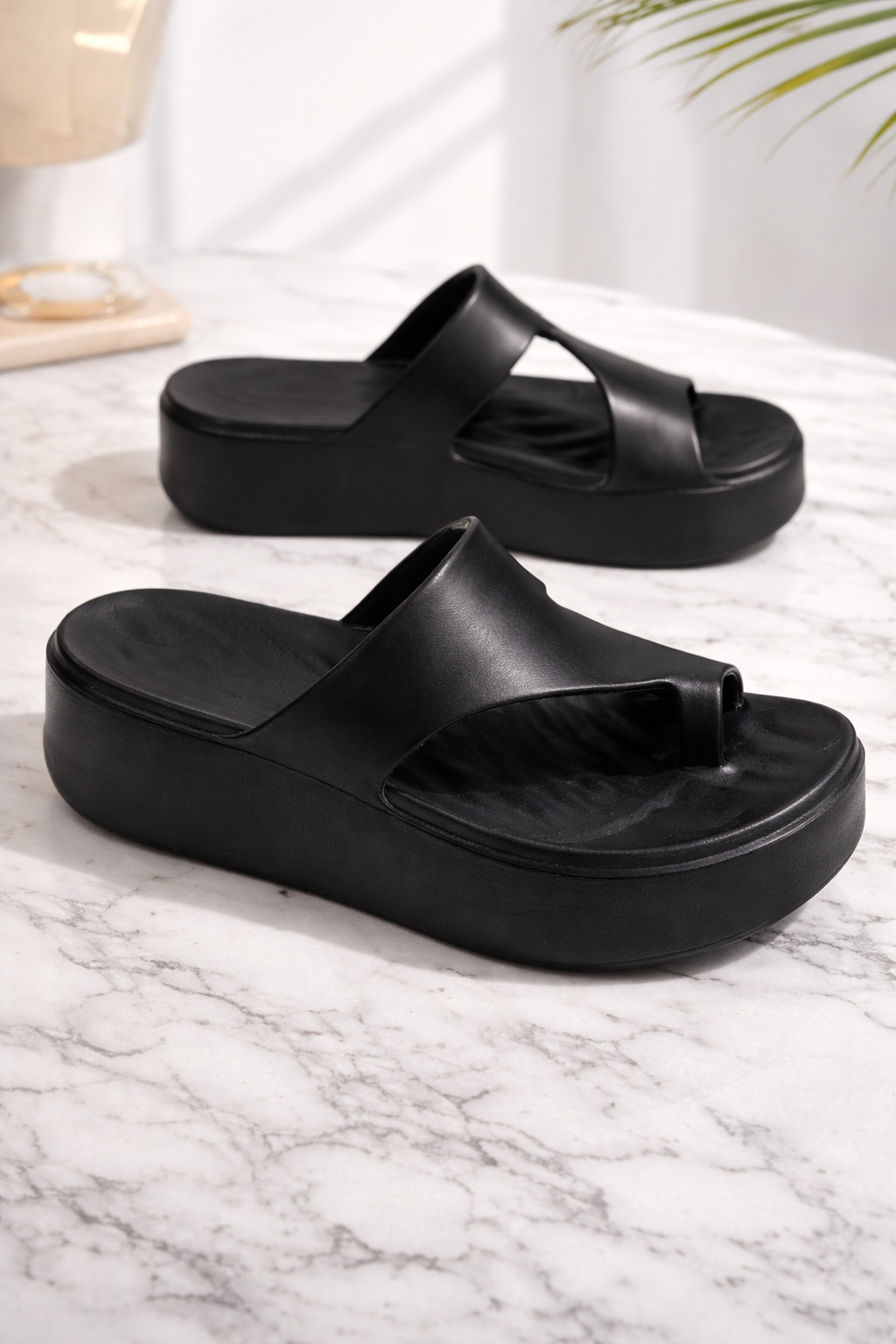Sandalias mujer con punta abierta