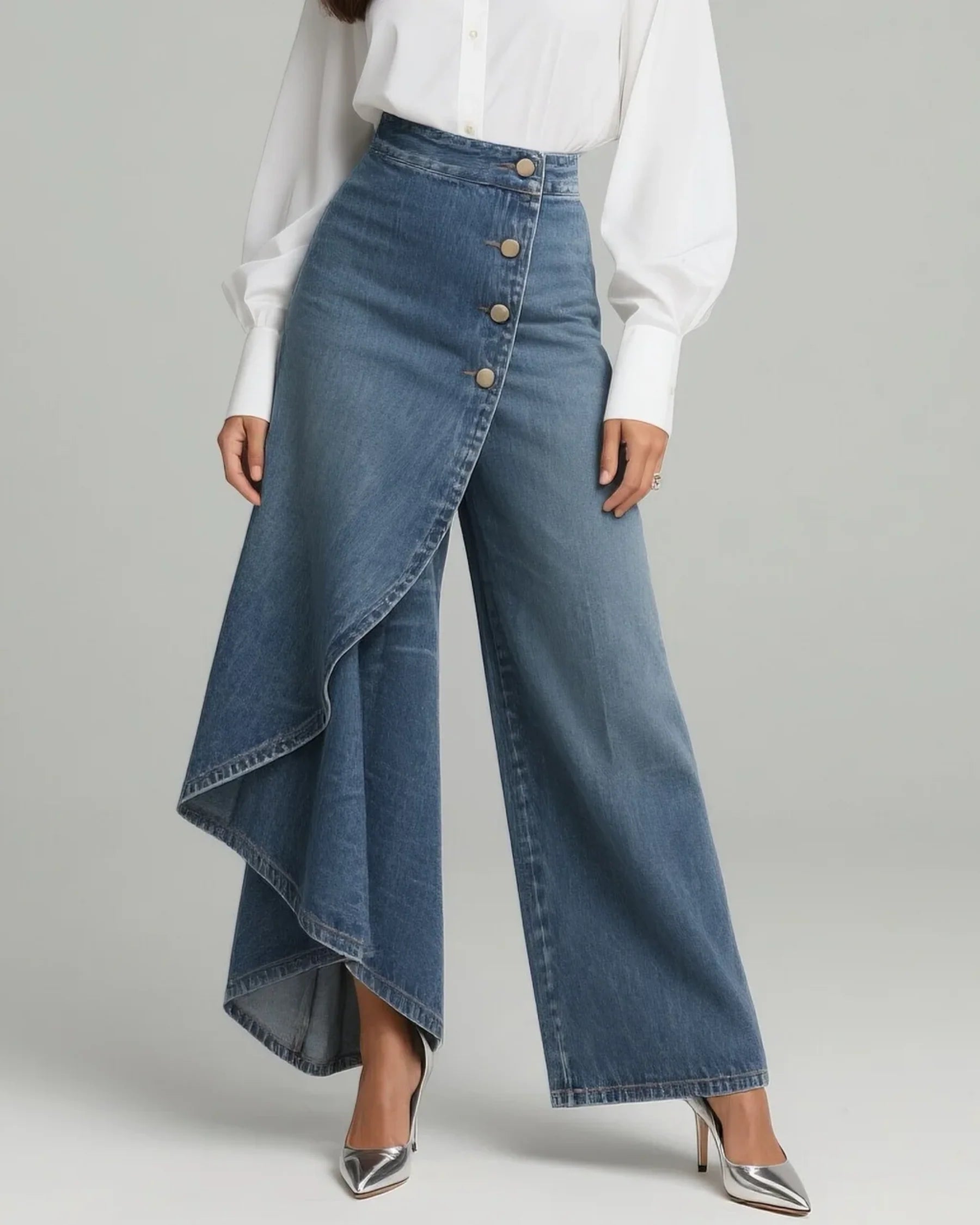 Sonia | Pantalones vaqueros anudados