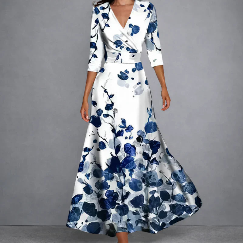 CARLA | Vestido largo floral