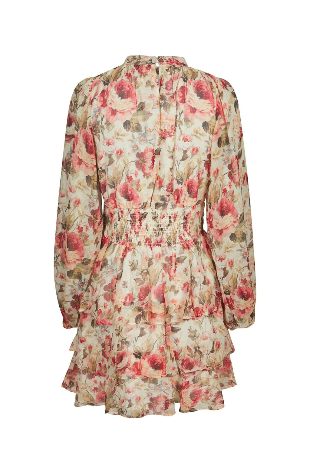 Vestido vintage con estampado floral