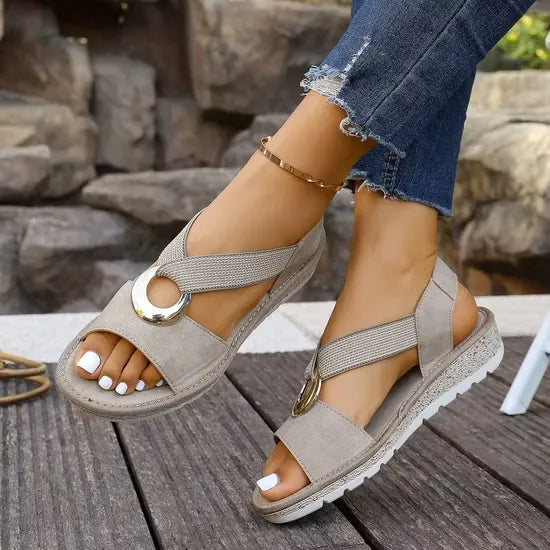 Zoe | Elegantes sandalias con soporte ajustable