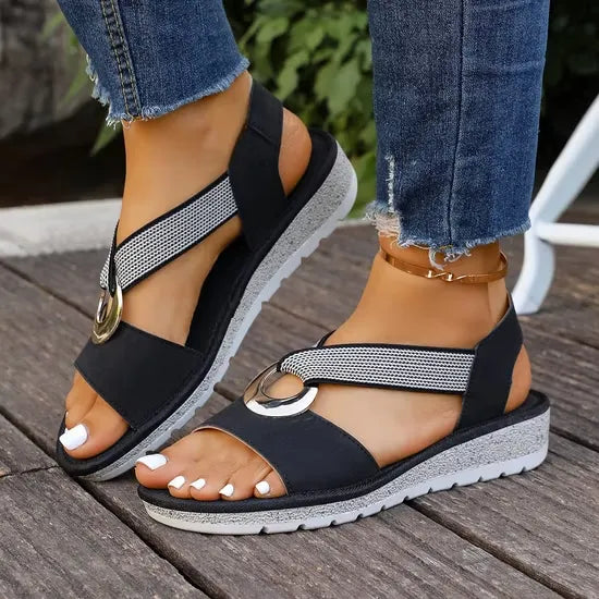 Zoe | Elegantes sandalias con soporte ajustable