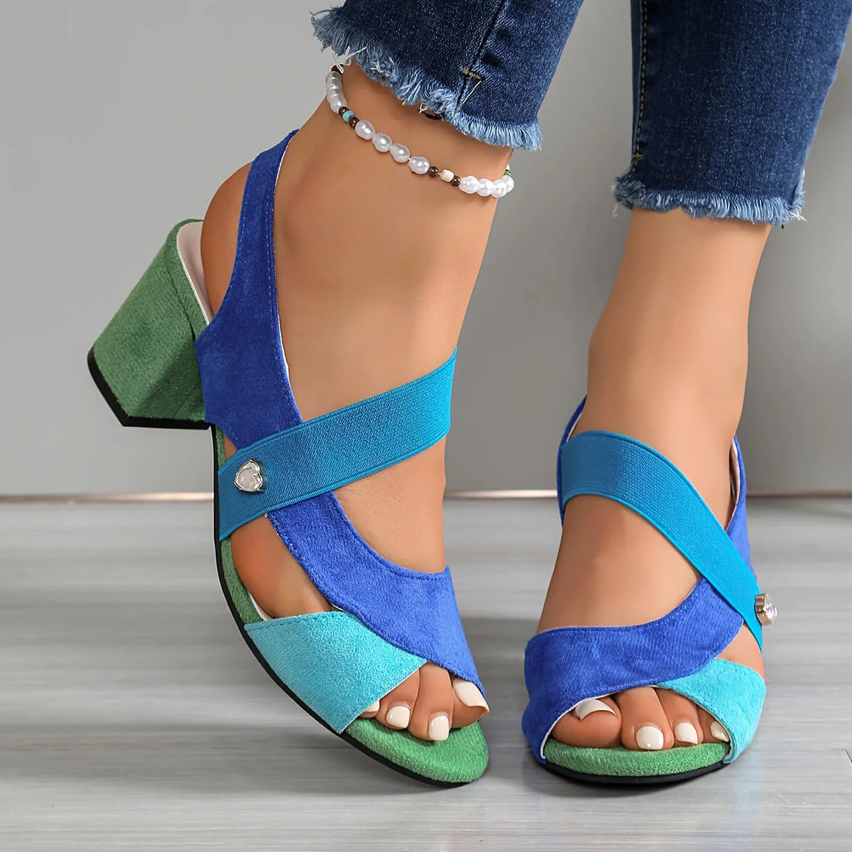 Tacones ortopédicos elegantes