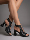 TRENZADAS | Elegantes tacones tejidos